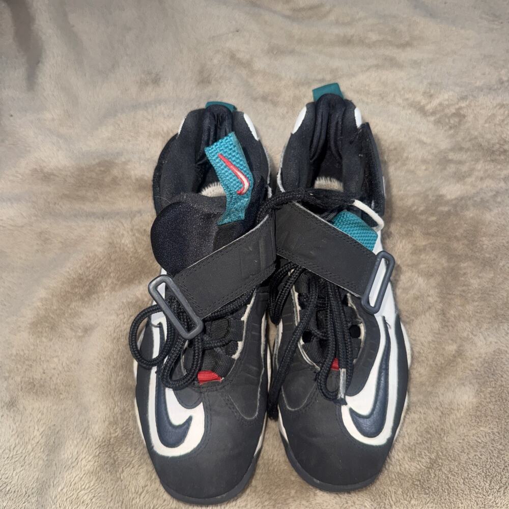 Nike Boys Air Griffey Max 1 437354-034 Black Basketball Shoes Sneaker Size 3.5Y